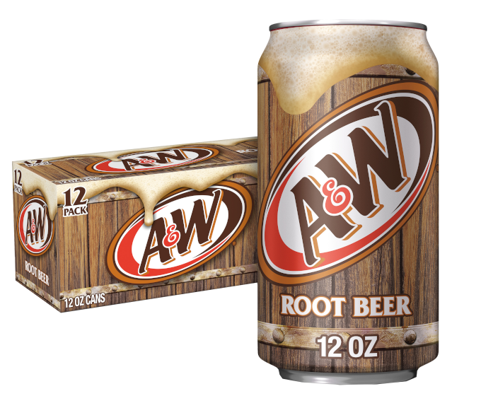 A & W Root Beer 12oz 12-Pack Can