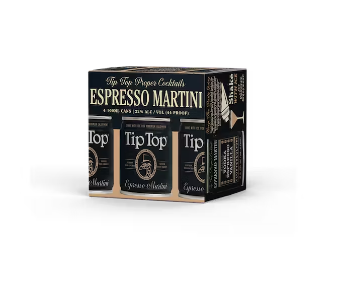 Tip Top Espresso Martini 100ml 4-Pack Can