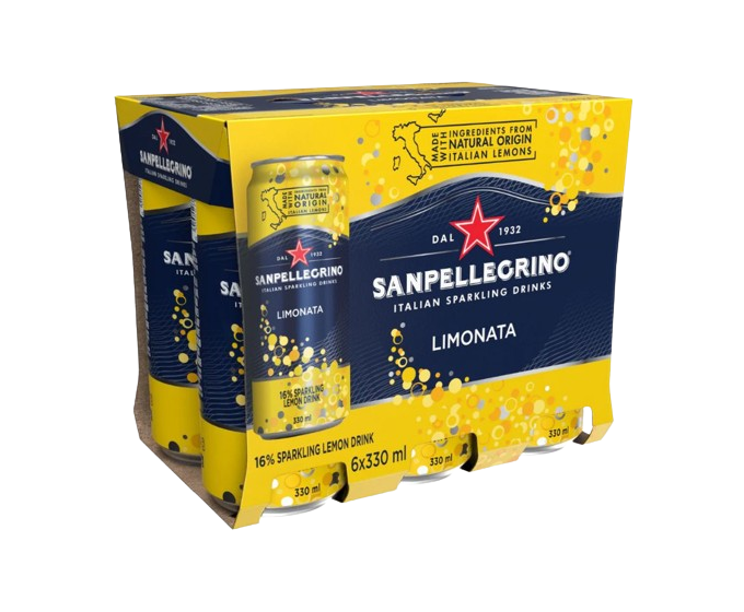 San Pellegrino Limonata 330ml 6-Pack Can