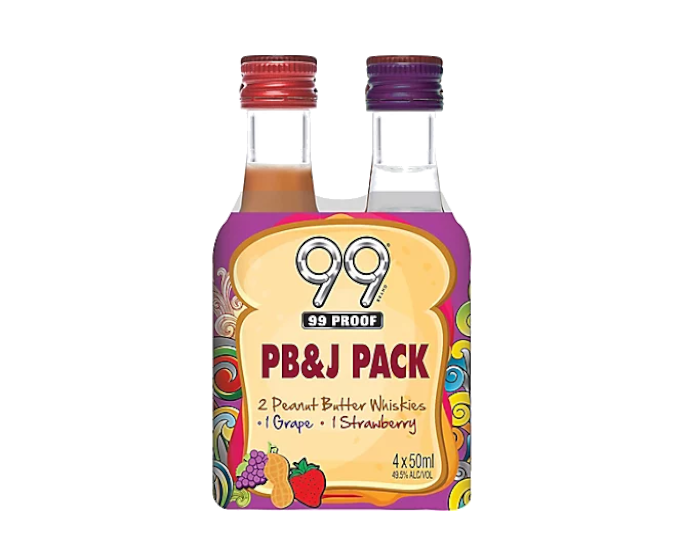 99 PB And J Pack 50ml 4-Pack