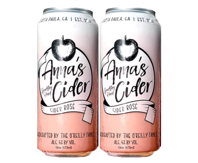 Annas Cider Rose 16oz 4-Pack Can