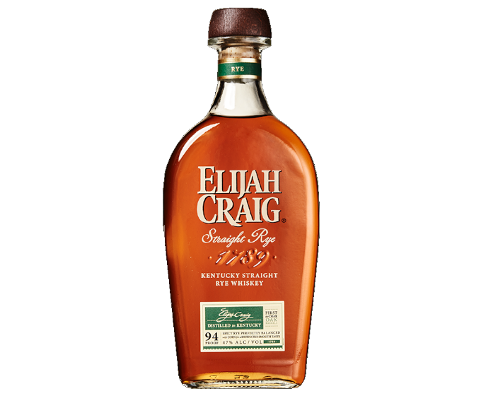 Elijah Craig Straight Rye 750ml