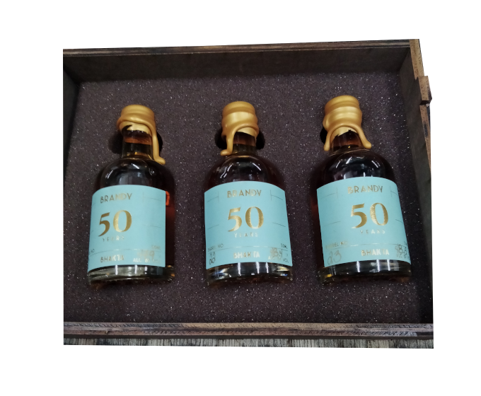 Bhakta 50 Years Barrel B21 to B23 Odyssey 50ml 3-Pack Bottle