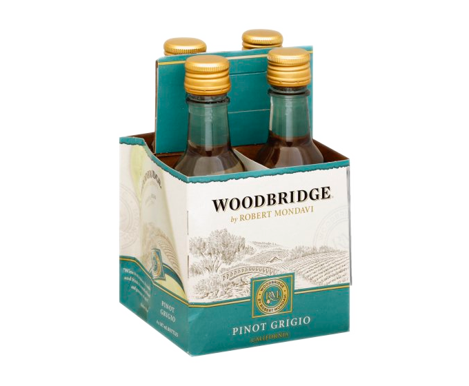 Robert Mondavi Woodbridge Pinot Grigio 187ml 4-Pack