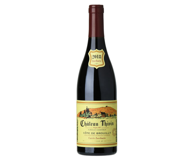 Chateau Thivin Cote de Brouilly Cuvee Zaccharie 2018 750ml