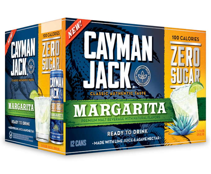 Cayman Jack Margarita Zero Sugar 12oz 12-Pack Can