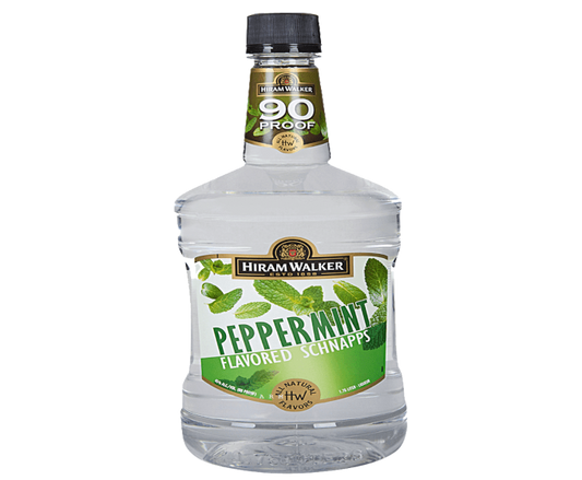 Hiram Walker Peppermint Schnapps 1.75L