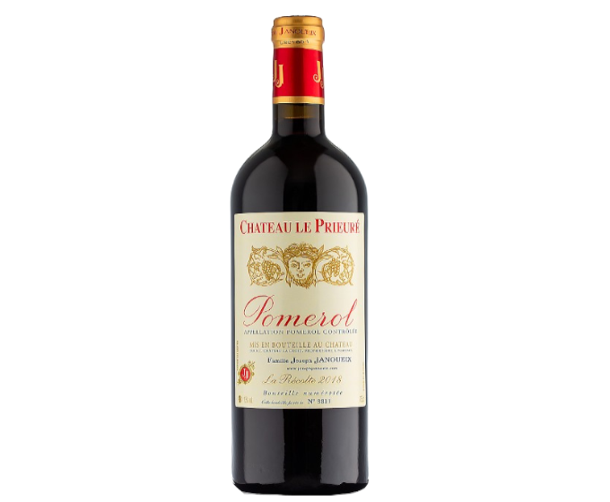 Chateau le Prieure Pomerol Bordeaux 2018 750ml