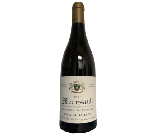 Arnaud Baillot Les Boucheres Meursault 2014 750ml (No Barcode)