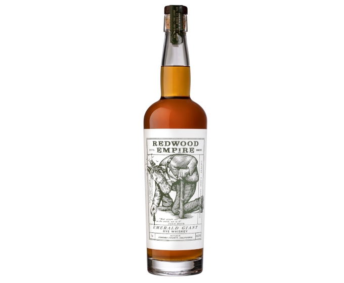 Redwood Empire Cask Strength Emerald Giant Rye 750ml