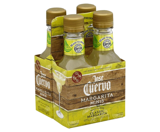 Jose Cuervo Authentic Lime Margarita 200ml 4-Pack