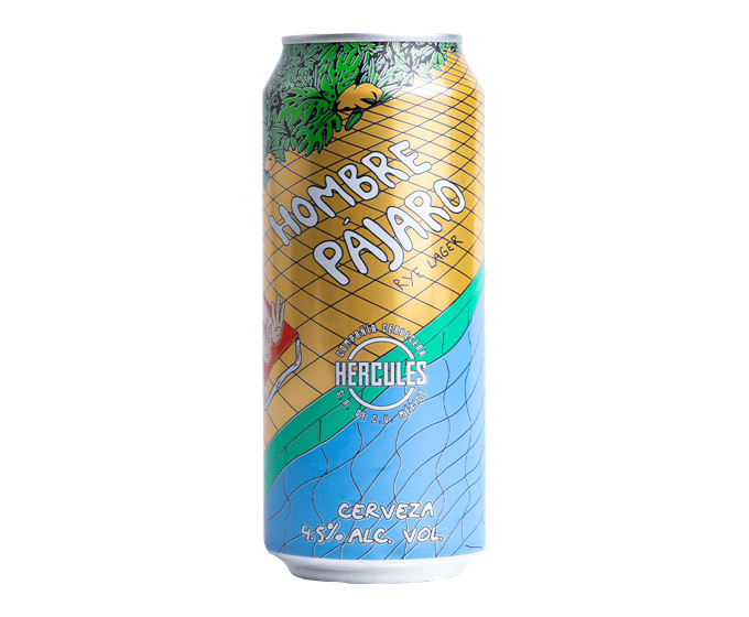 Cervecera Hercules Hombre Pajaro 16oz 4-Pack Can