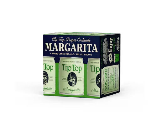 Tip Top Margarita 100ml 4-Pack Can