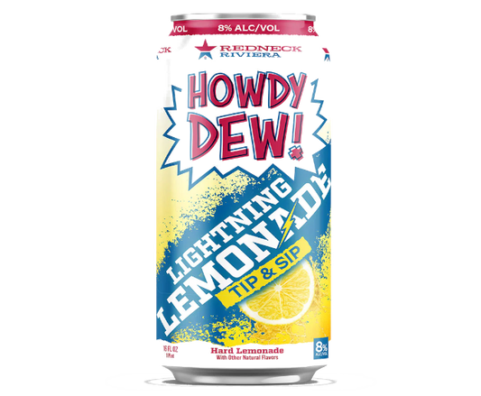 Redneck Riviera Howdy Dew Lightning Lemonade 16oz 6-Pack Can