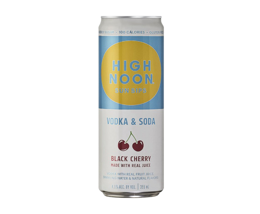 High Noon Sun Sips Black Cherry 12oz Single Can