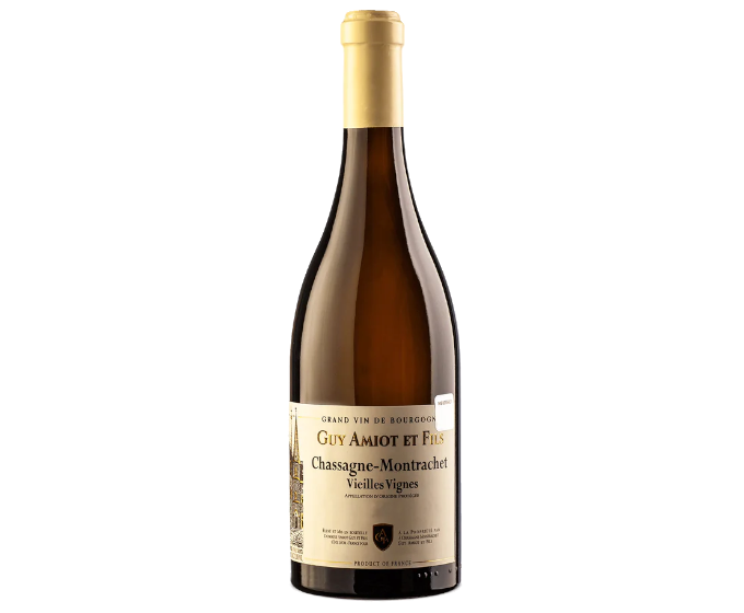 Domaine Guy Amiot Chassagne Montrachet Vieilles Vignes Blanc 2020 750ml (No Barcode)