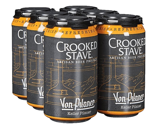 Crooked Stave Von Pilsner 12oz 6-Pack Can