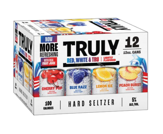 Truly Red White And Tru 12oz 12-Pack Can