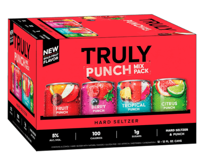 Truly Hard Seltzer Variety Punch 12oz 12-Pack Can