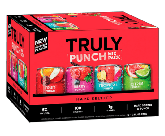 Truly Hard Seltzer Variety Punch 12oz 12-Pack Can