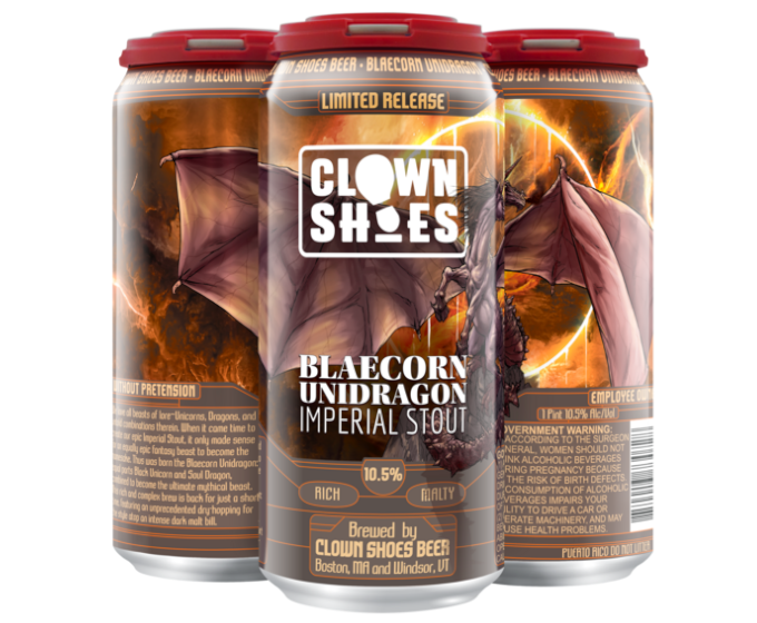 Clown Shoes Blaecorn Unidragon 16oz 4-Pack Can