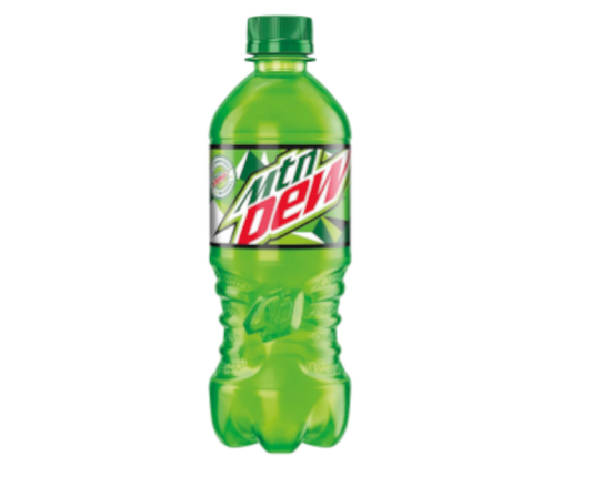 Mountain Dew 20oz Single Bottle