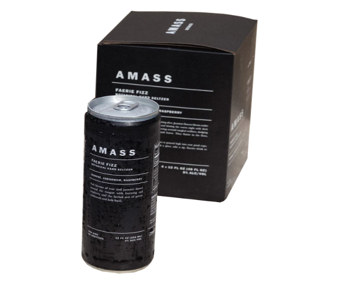 Amass Faerie Fizz Botanical Hard 12oz 4-Pack Can