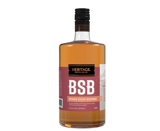 Heritage BSB Brown Sugar 60 Proof 375ml (DNO)